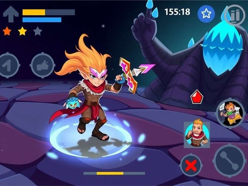 Lava Legend Lash gameplay screenshot showing character in action
